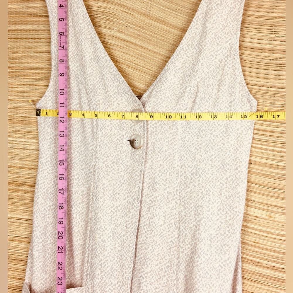 Free People Infinite Desert Statement Maxi 
Maxi Top In Desert Ivory Print Sz 4 - Picture 14 of 15